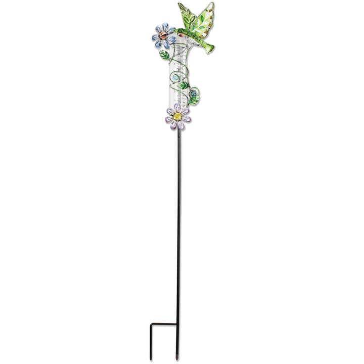 Sunset Vista Designs - Wholesale Outdoor Ornament/Decor - Hummingbird Rain Gauge1