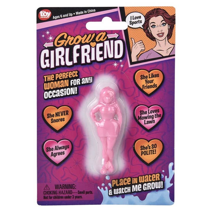La Luna Bella - Toys - Wholesale Gag Gift/Novelty Gift - 2.7" Grow A Girlfriend 12ct- LLB Toys3
