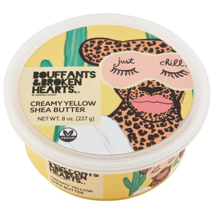 Beurre de karité jaune doux et crémeux Bouffants & Broken Hearts - 8 oz. pour la vente par Ashanti Naturals