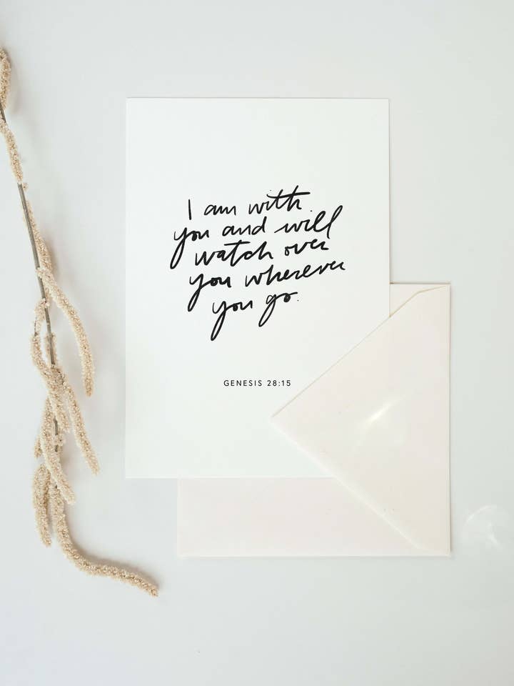 I Am With You Sympathy Card for wholesale by Ignite: Be the Light