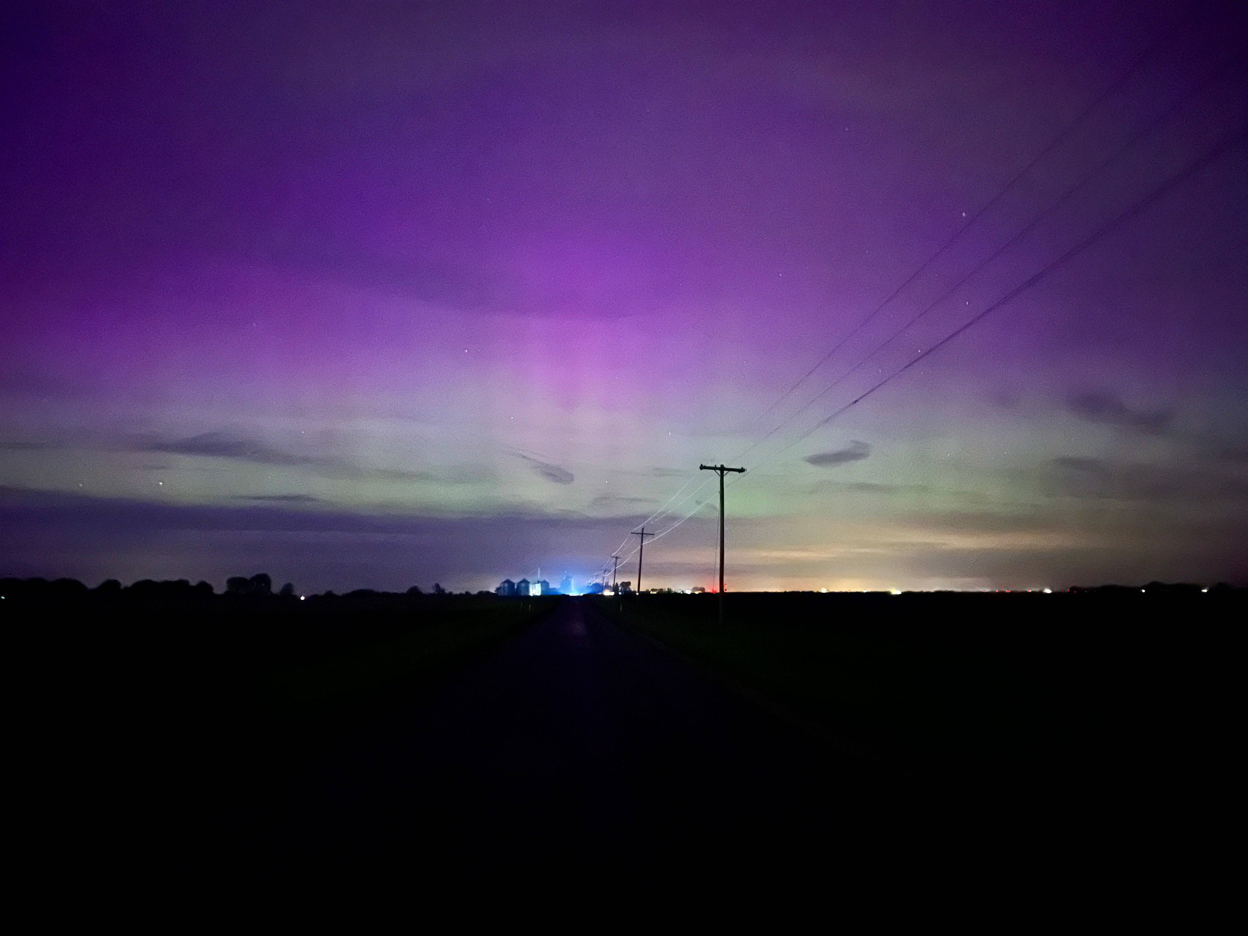 Clara de la Fuente Artist - Wholesale Art Print - Abstract Northern Lights Aurora Celestial Sky  Print Premium5