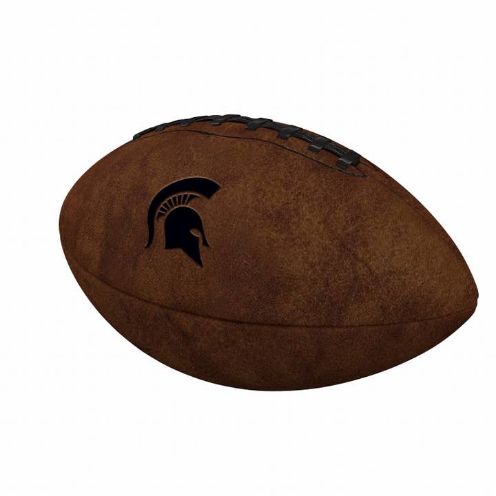 Mini ballon de football vintage NCAA State Spartans 9" pour la vente par Gulf Coast Sales