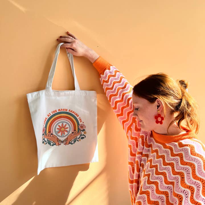 Sunshine Studio - Wholesale Tote Bag - Unisex - Look at the Magic Around You-Tote Bag6