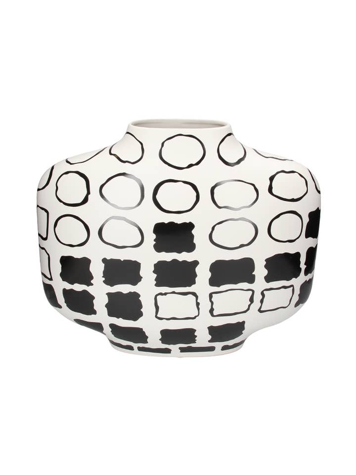 Ohno Woonaccessoires Rouen Vaas - Wit voor wholesale door Ohno