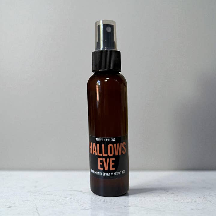 Hallows Eve Room and Linen Spray for wholesale by Wolves and Willows