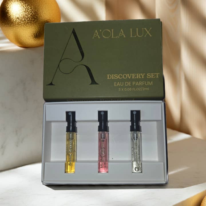 Perfume Discovery Set for wholesale by A'OLA LUX