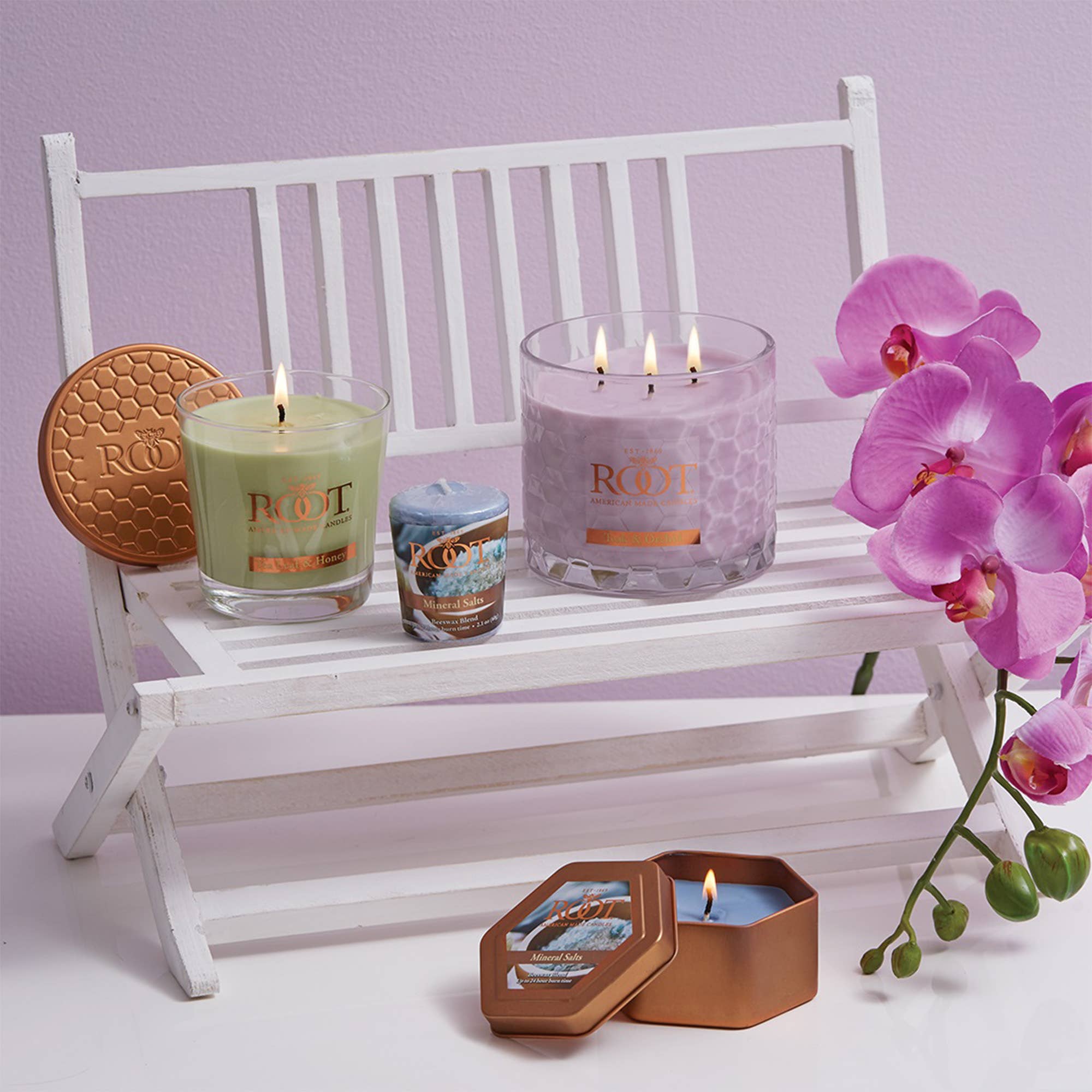 ROOT Candles - Wholesale Jar/Filled Candle - Root 6.3 Oz Small Veriglass41