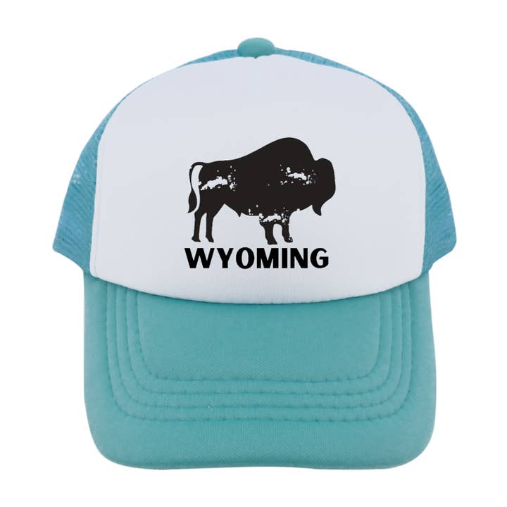 Outdoorable Apparel - Vendita all'ingrosso Cappellino da camionista - Unisex - Wyoming Bison Cappello3