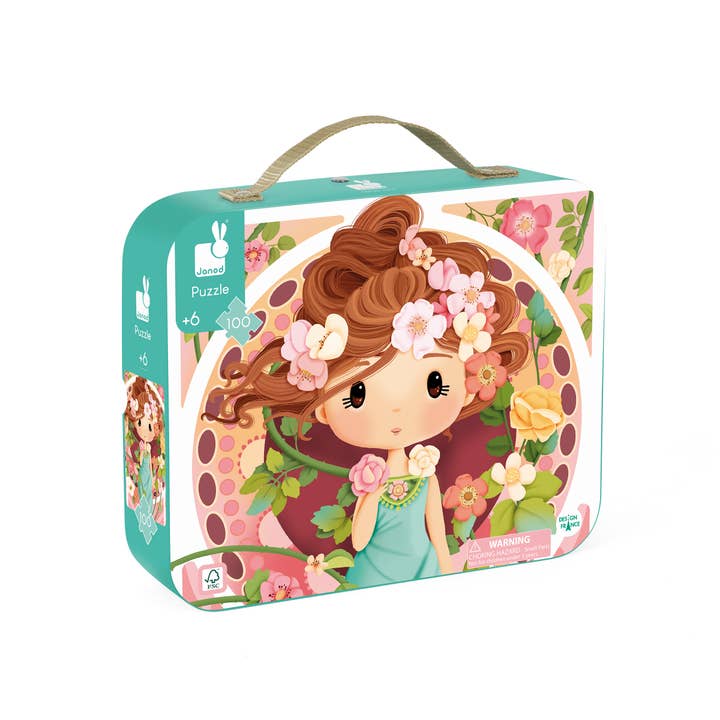 Janod - Wholesale Puzzle - Kids - Puzzle - Inspired by Mucha - 100 Pcs1