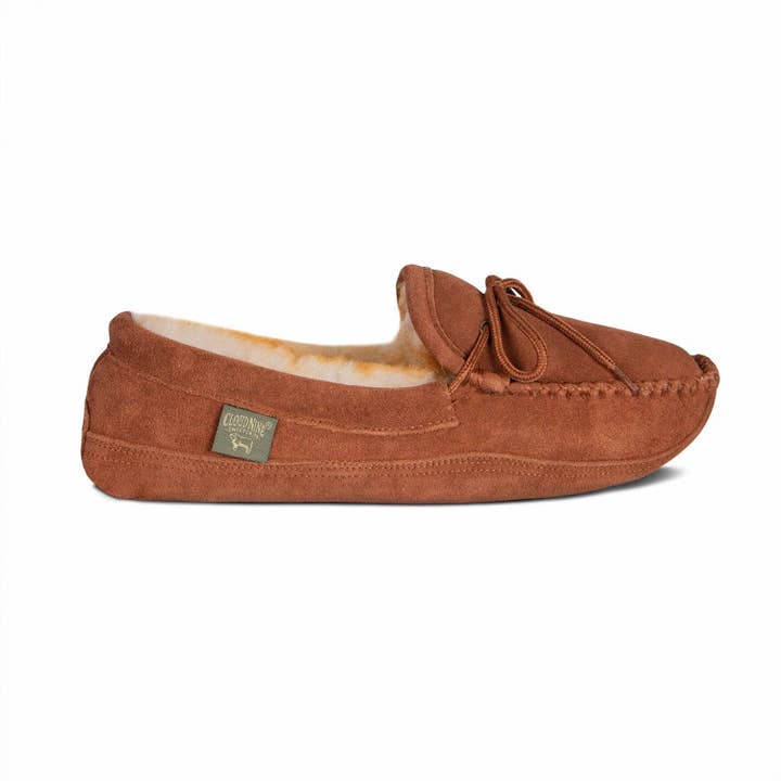 Men's Soft Sole Moccasin for wholesale by Cloud Nine Sheepskin