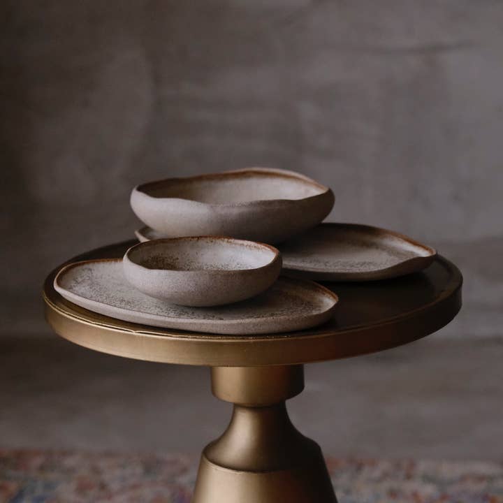 Stensamling - Handgjorda Stengodsskålar Beige för wholesale av LAIMA CERAMICS (SIA Radosa Apvieniba Spares)