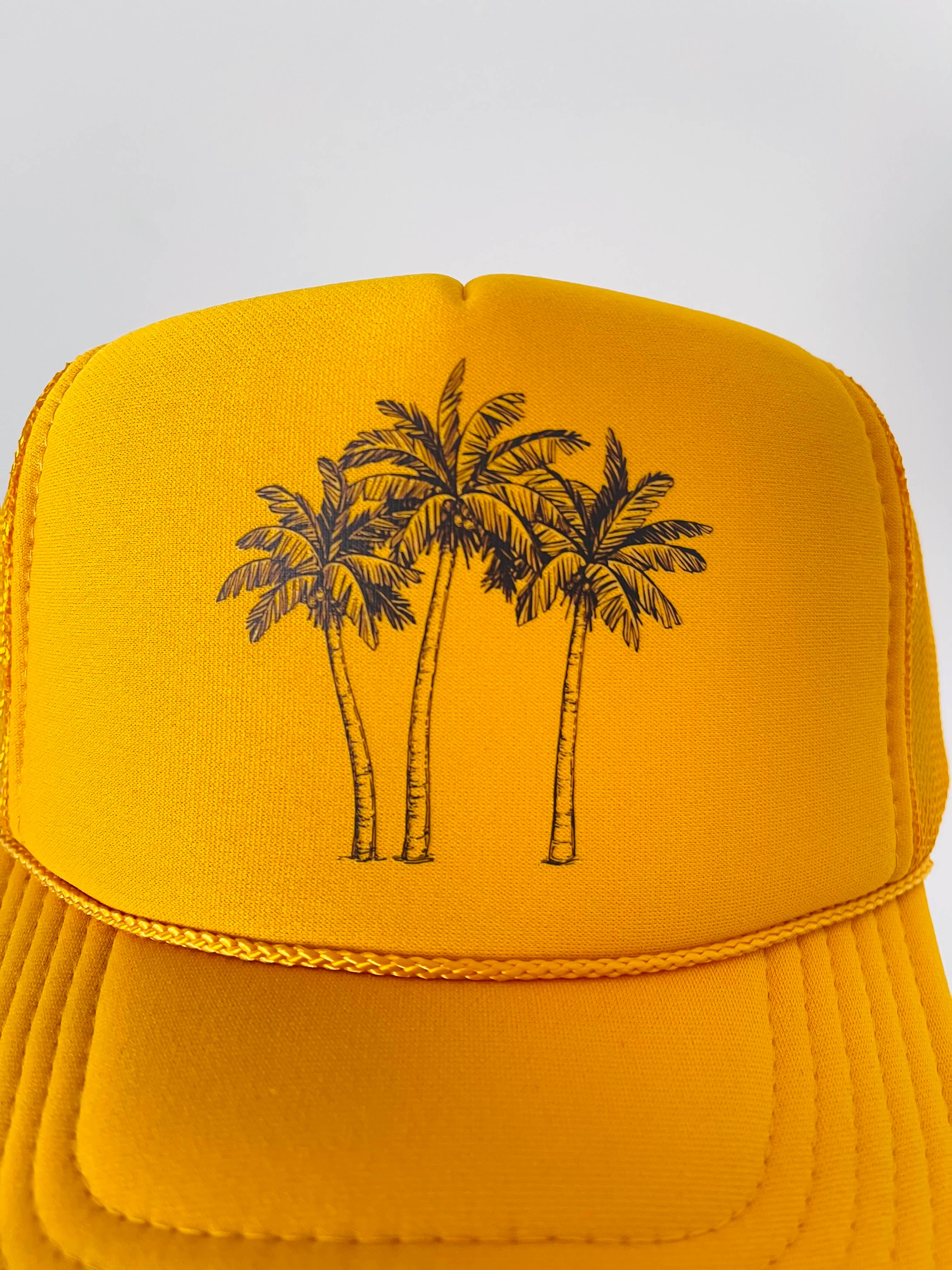 Rad Hat Society – wholesale Trucker hat – Unisex – Palm Trees10