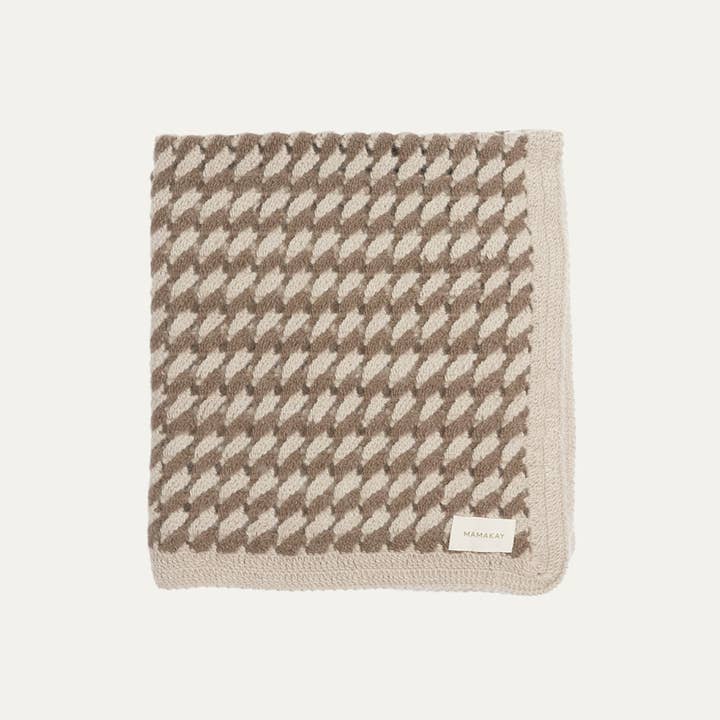 MAMAKAY – Großhandel Bettdecke – Kind & Baby – Gehäkelte Babydecke 80 x 70 cm aus 100 % natürlicher Baby-Alpaka-Wolle5