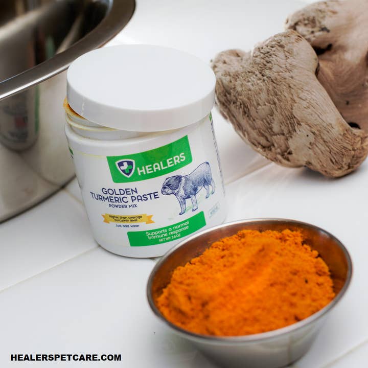 Healers PetCare – Großhandel Nahrungsergänzungsmittel für Haustiere – Hund – Heiler Goldene Kurkuma-Paste