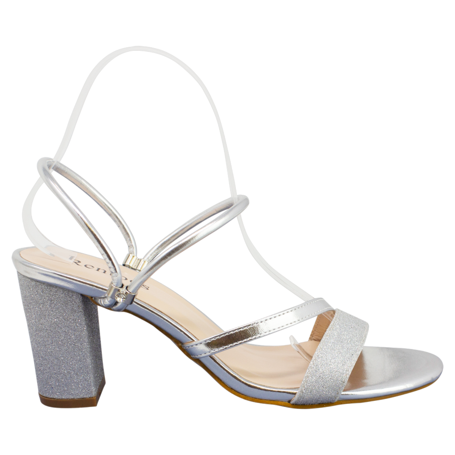 Rentoes - Vendita all'ingrosso Tacchi alti - Donna - Sandalo da donna imbottito con tacco largo XF-23