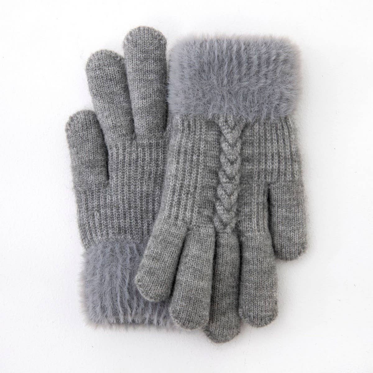 NINEXIS - Wholesale Gloves - Kids - CWAG00570_KIDS WINTER PLUSH DOUBLE LAYER WARM GLOVES8