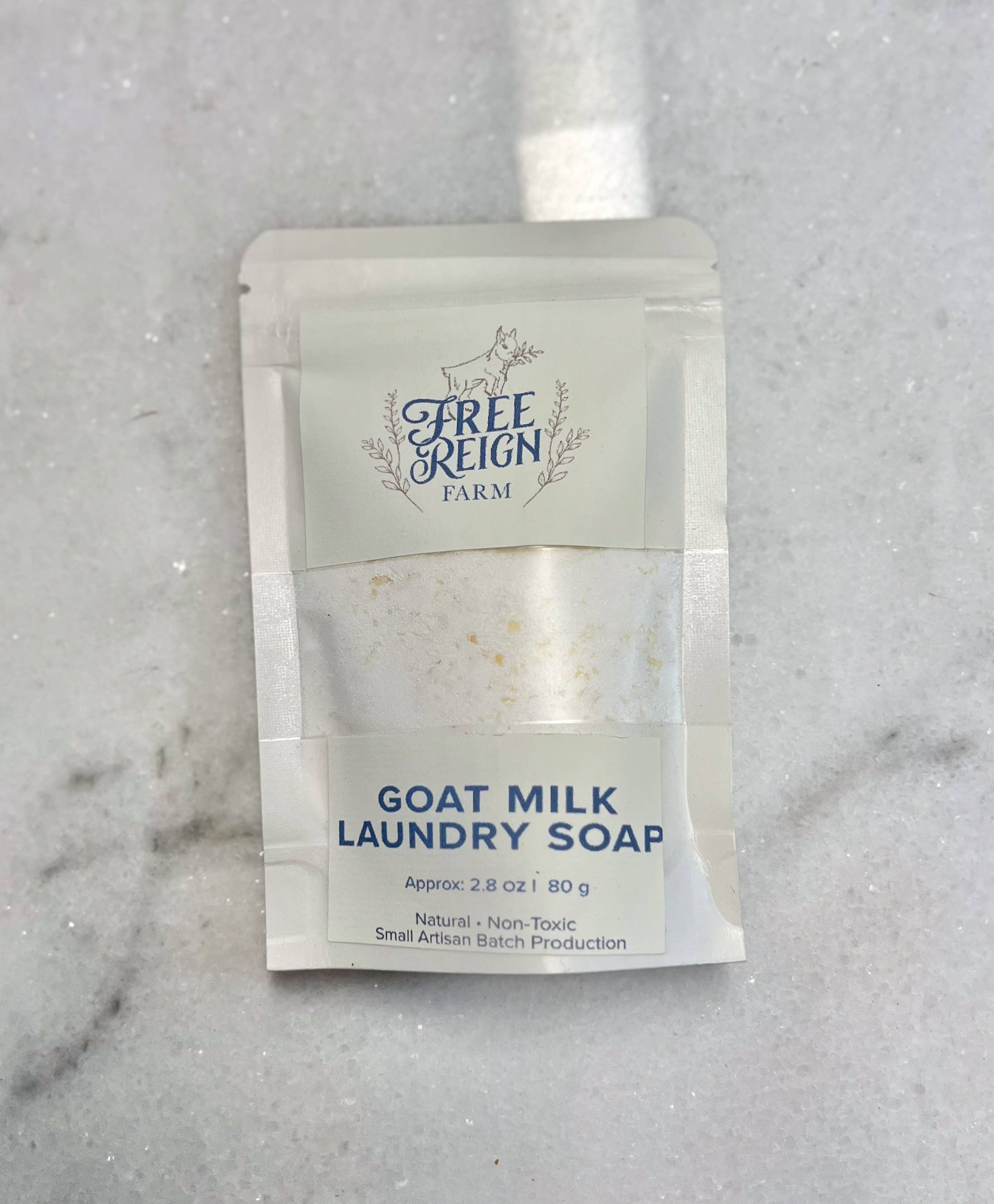 Free Reign Farm - Wholesale Laundry Detergent Powder/Pods - Goat Milk Laundry Soap - New Label1