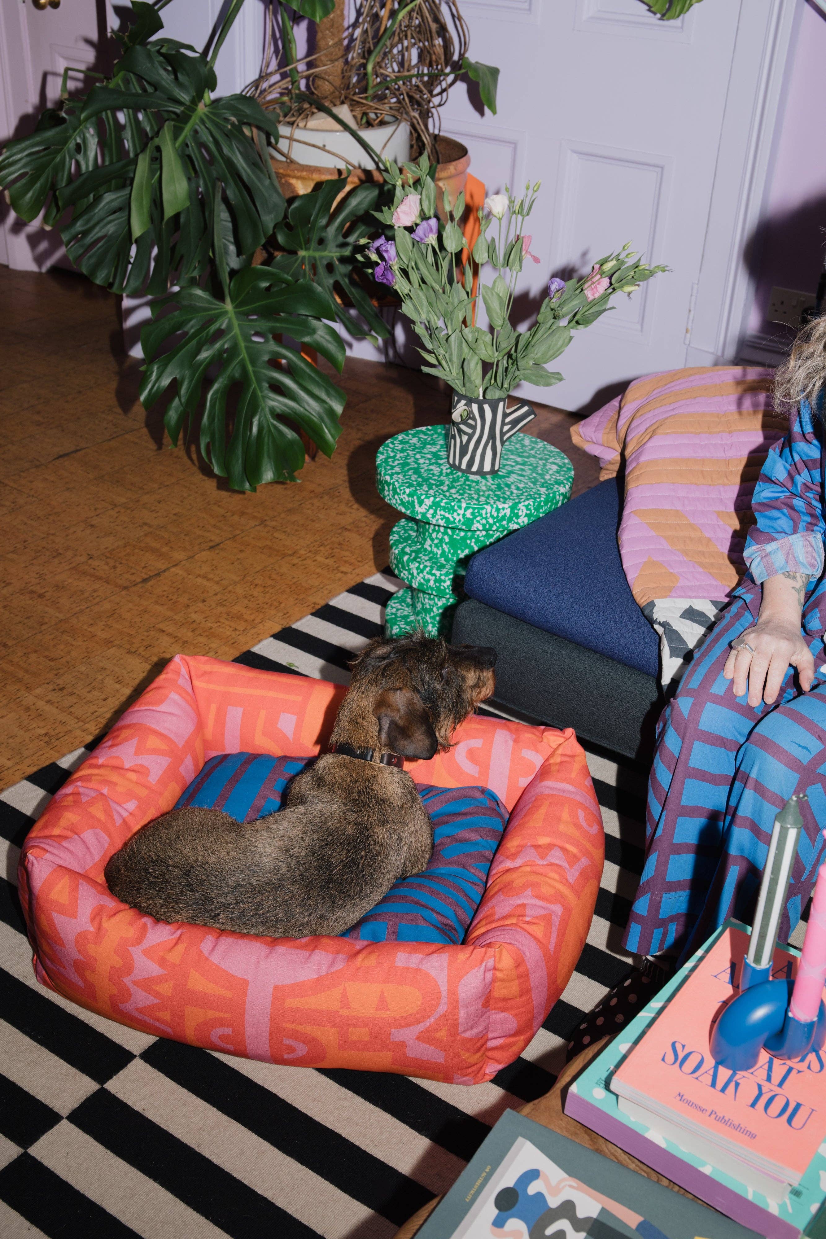 Irregular Sleep Pattern – wholesale Pet bed – Dog – Irregular Dog Bed in Cayenne: Medium8