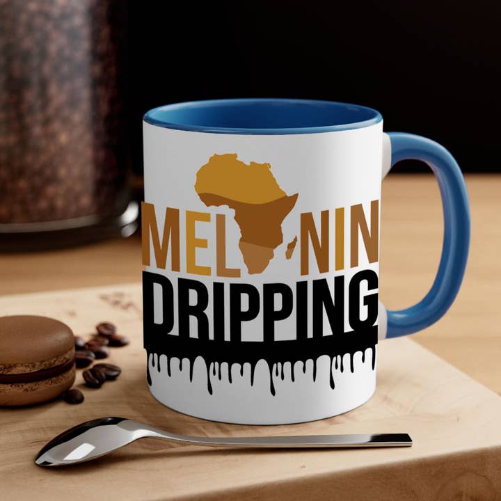 Mugs R Us – Großhandel Kaffeebecher – Melanin Dripping 182#- Black Words - Phrases-Tasse/Kaffeetasse2