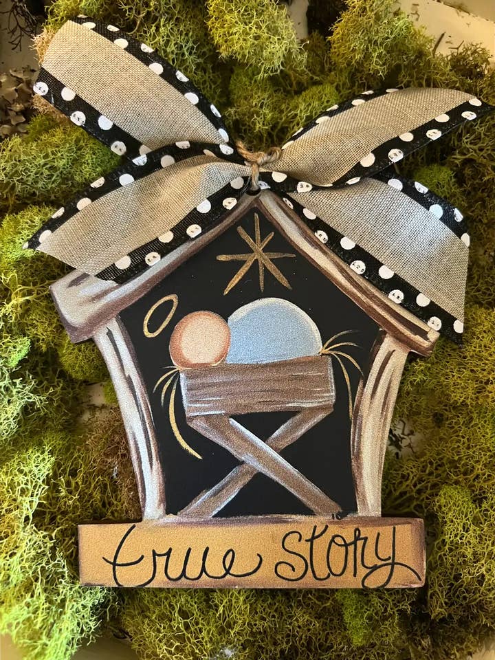 Christmas Ornament: True Story for wholesale by The Happy Butterfly