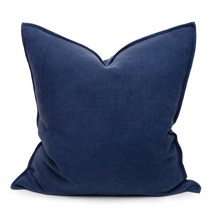 Capa de Almofada Quadrada Simone - Navy por atacado de House of Cindy