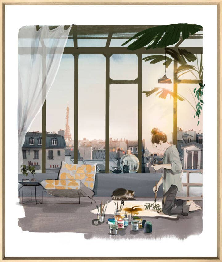 Atelier Contemporain - Wholesale Art Print - Fine Art Print - "The Artist" - S.Griotto5