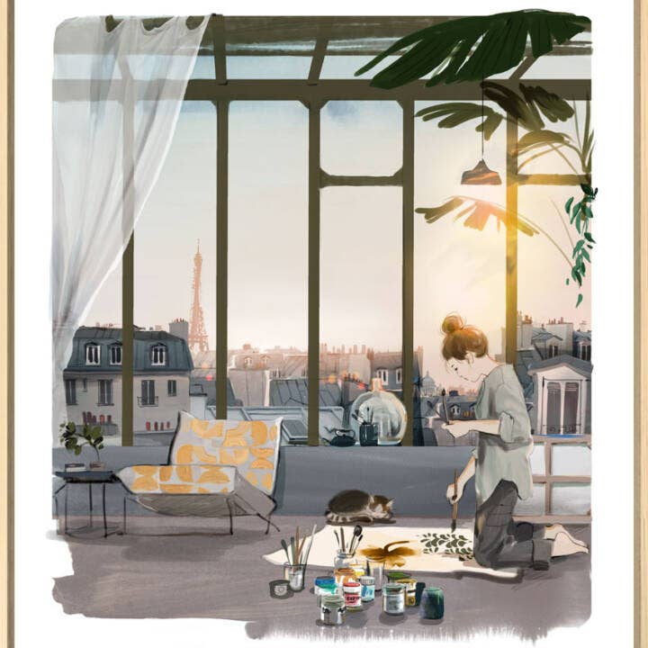 Atelier Contemporain - Wholesale Art Print - Fine Art Print - "The Artist" - S.Griotto5