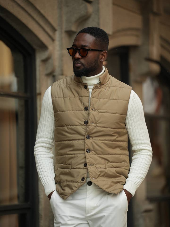 DONATO - Wholesale Outerwear Vest - Men's - VEST