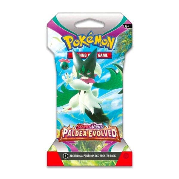 Showcase - Wholesale Card Game - Pokémon TCG: Scarlet & Violet | Paldea Evolved Sleeved Booster | Ships Assorted
