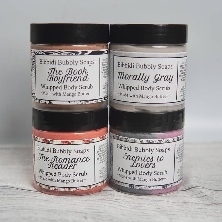 Bibbidi Bubbly Soaps - Wholesale Body Scrub/Exfoliant - Enemies to Lovers Whipped Body Sugar Scrub Fantasy Bookish3