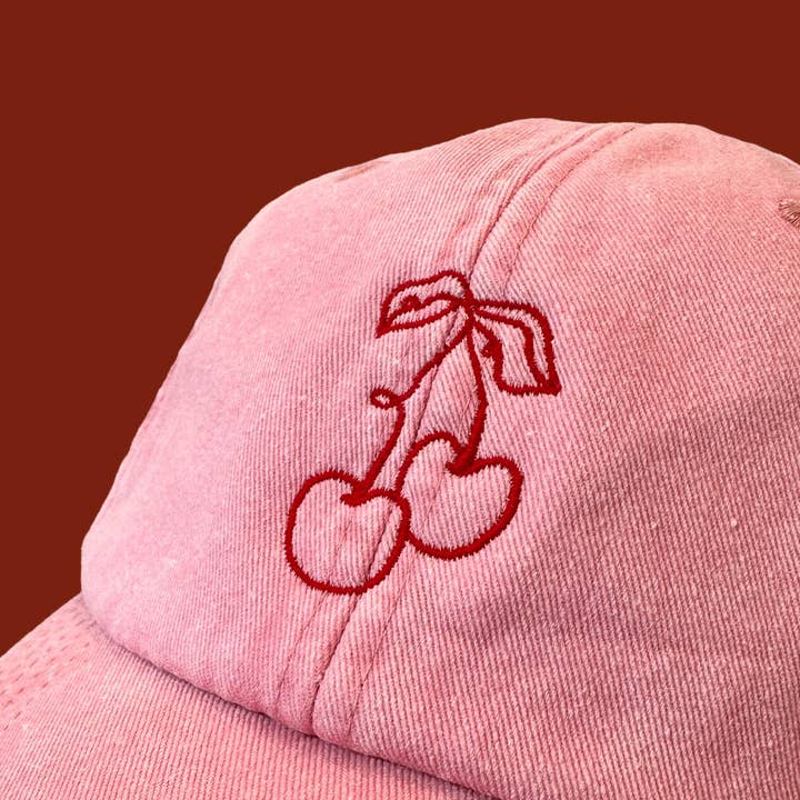 nosame - Wholesale Baseball Cap - Unisex - Vintage Cherries Cap1