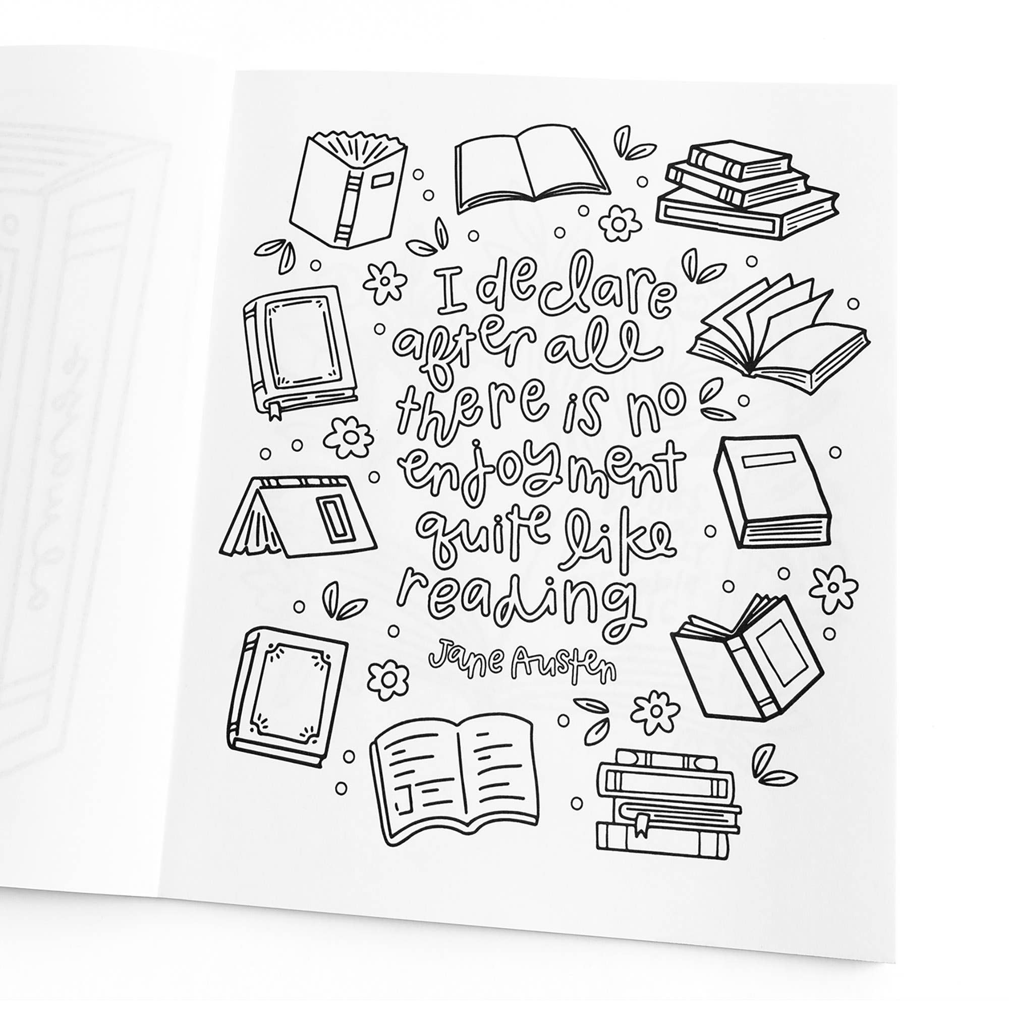 Pippi Post - Venta al por mayor Libro para colorear y cuaderno de actividades - Adultos - Libro para colorear para amantes de los libros8