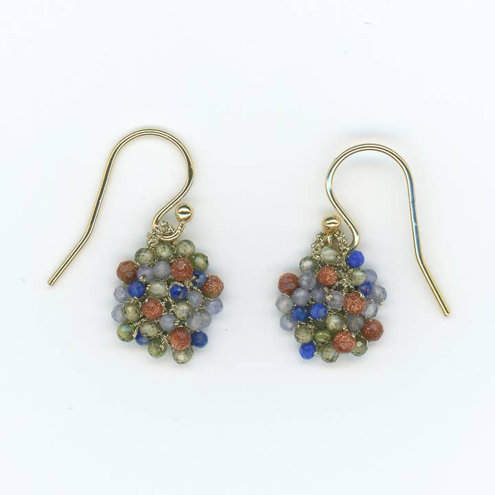 Cluster Earrings for wholesale by Danielle Welmond
