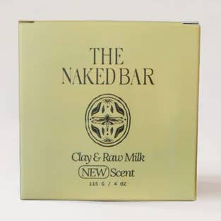 O Sabonete Nu: LEITE CRU & ARGILA (Sebo) por atacado de Naked Tallow