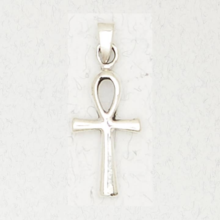 Sterling Silver Pendant - Ankh for wholesale by Nirvana LLC