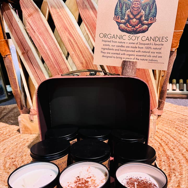 Vela de Soja Orgánica de 7 oz para venta al por mayor de The Smelly Sasquatch