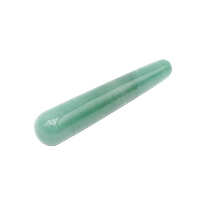 Green Aventurine Massage Stick for wholesale by KARMA YOGA SHOP