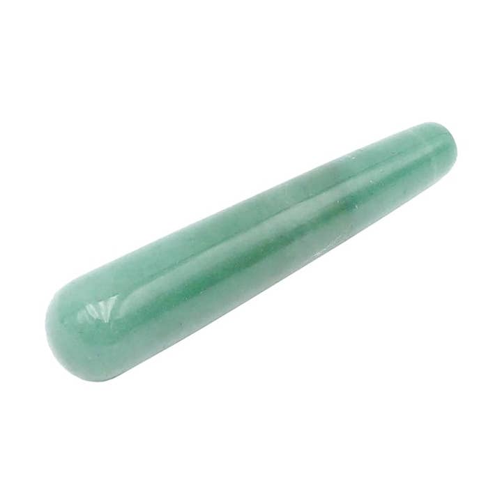 Green Aventurine Massage Stick for wholesale by KARMA YOGA SHOP