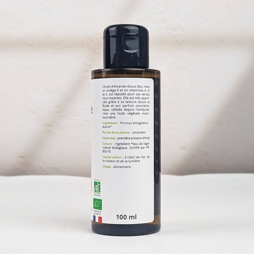 Propos'Nature - Wholesale Bath/Body Oil - Organic Sweet Almond Oil 50ml, 100ml, 500ml3