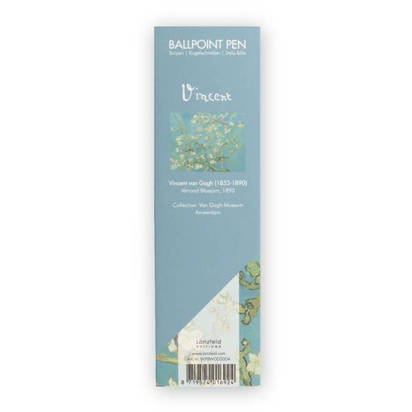 MUSEUM WEBSHOP - Wholesale Pen - Ballpen in box, refillable, Almond Blossom, Van Gogh2