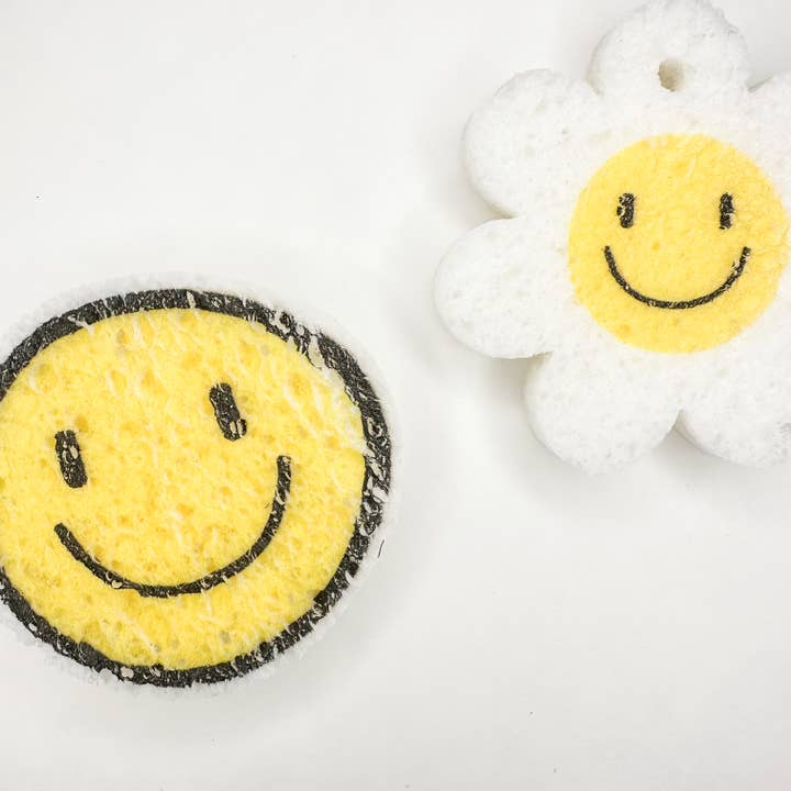Smile Boutiques - Wholesale Cleaning Sponge - Smiley Cellulose Pop-up Sponges 5