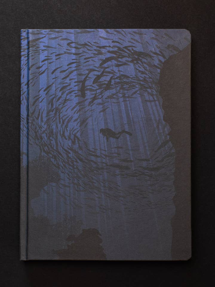 Under the Waves Dark Matter Notebook (Case of 6) for wholesale by Cognitive Surplus