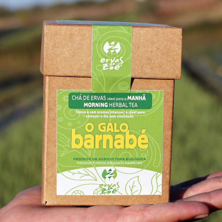 71. Herbal Mix Tea “Rooster Barnabé” 40g (Gourmet Packaging) for wholesale by Ervas da Zoé