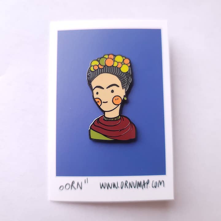 Frida Kahlo Pin for wholesale by oORn