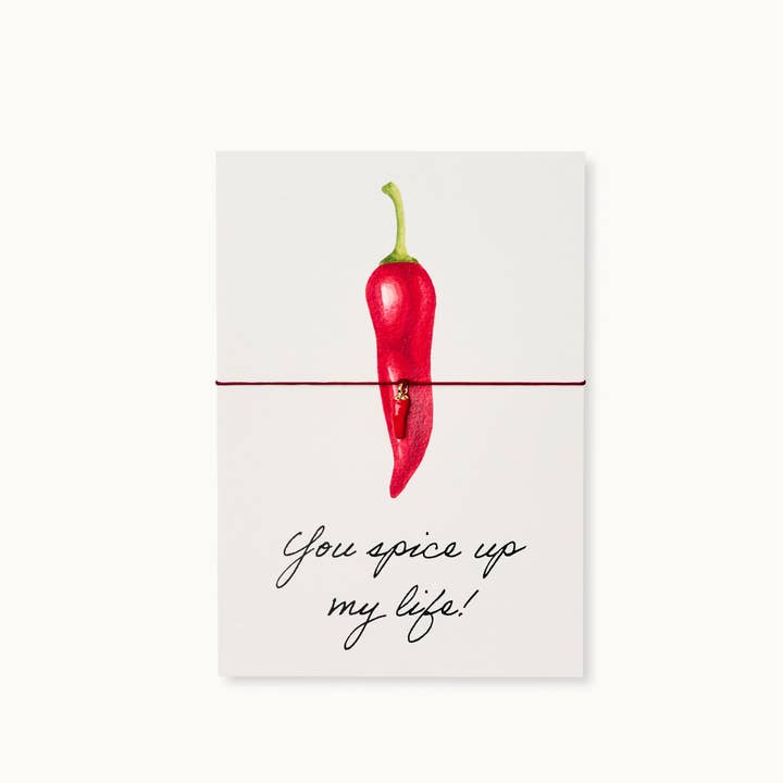 by Vivi. - Wholesale Love Card - Armband-Karte: You spice up my life