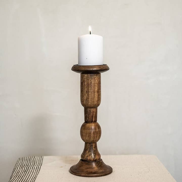 Curate - Wholesale Candle Holder - Wren Candle Stand (Natural)2
