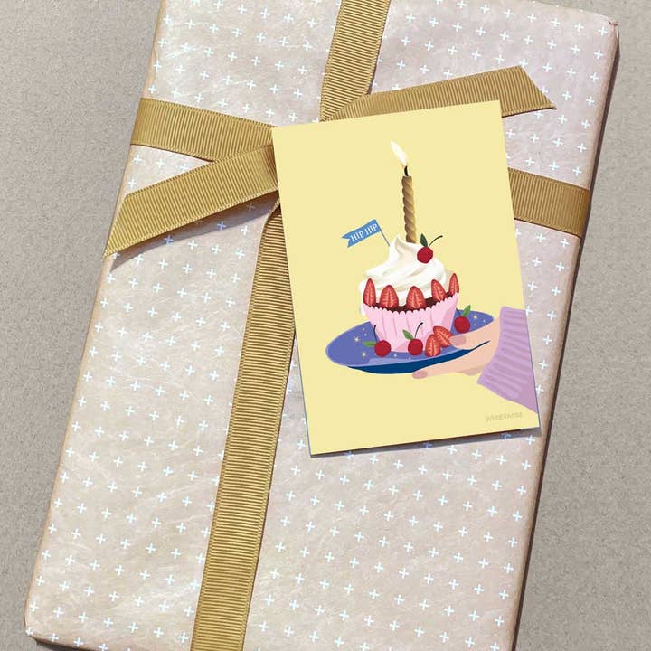 ViSSEVASSE - Wholesale Gift Tag Label - HIP HIP - mini kort1