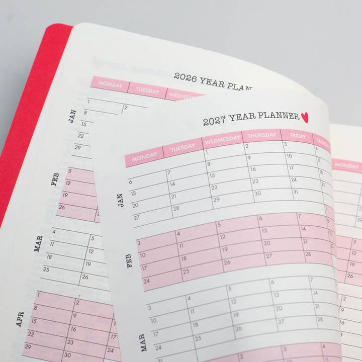 Tangible Stationery – wholesale Journal/diary – Matilda Moo - 2026 Diary - A5 Weekly Notes7