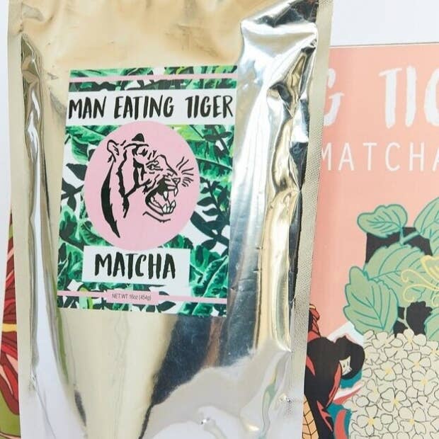 Man Eating Tiger - Wholesale Health/Detox Tea - Matcha 60g Tin7