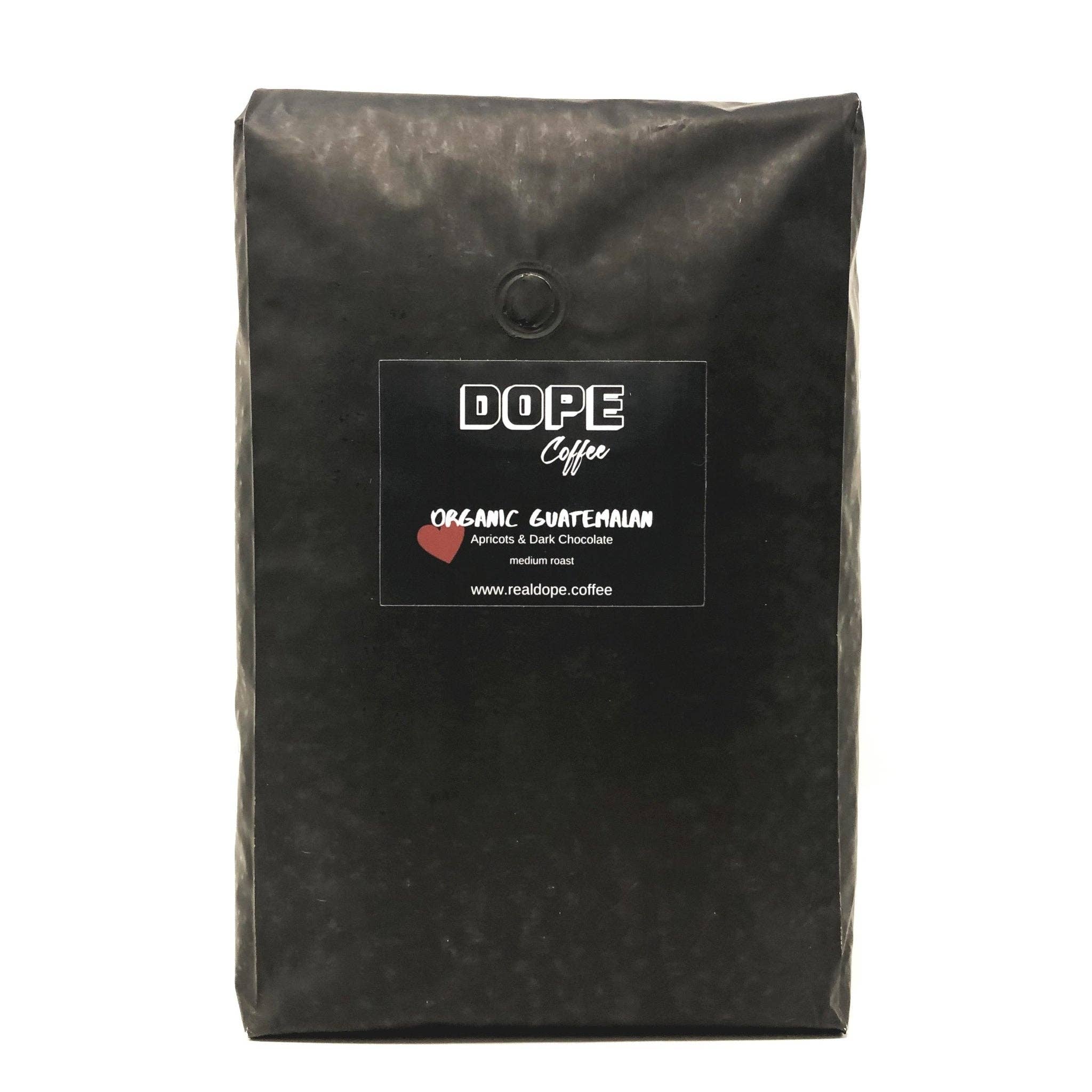 Dope Coffee - Vente Grains de café - 5lbs Guatémaltèque biologique1